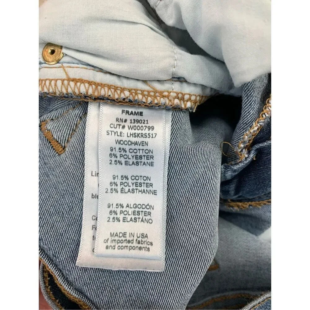Frame denim Le High Skinny jeans 25